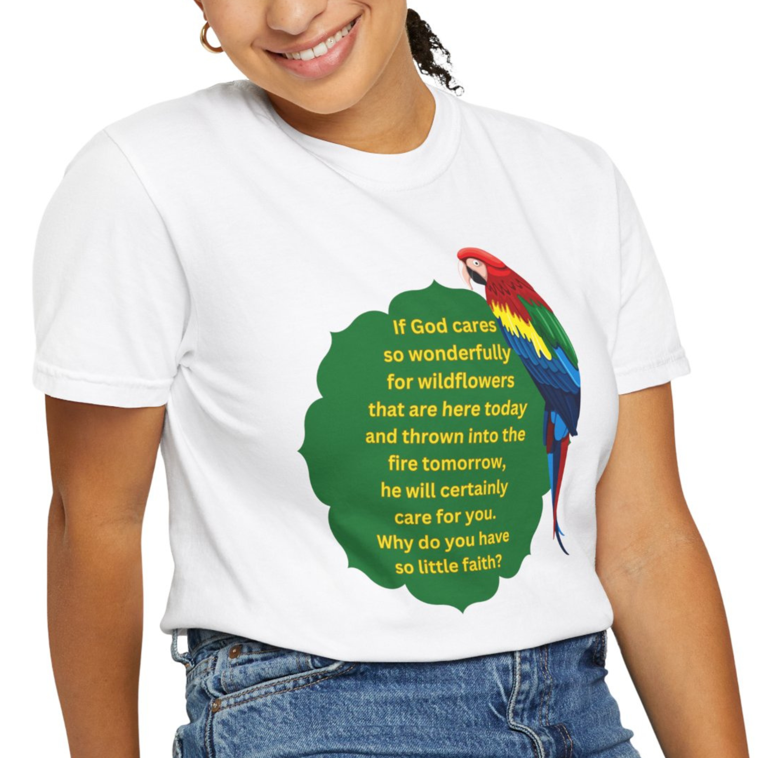 PARROT UNISEX  FAITH - SHIRT