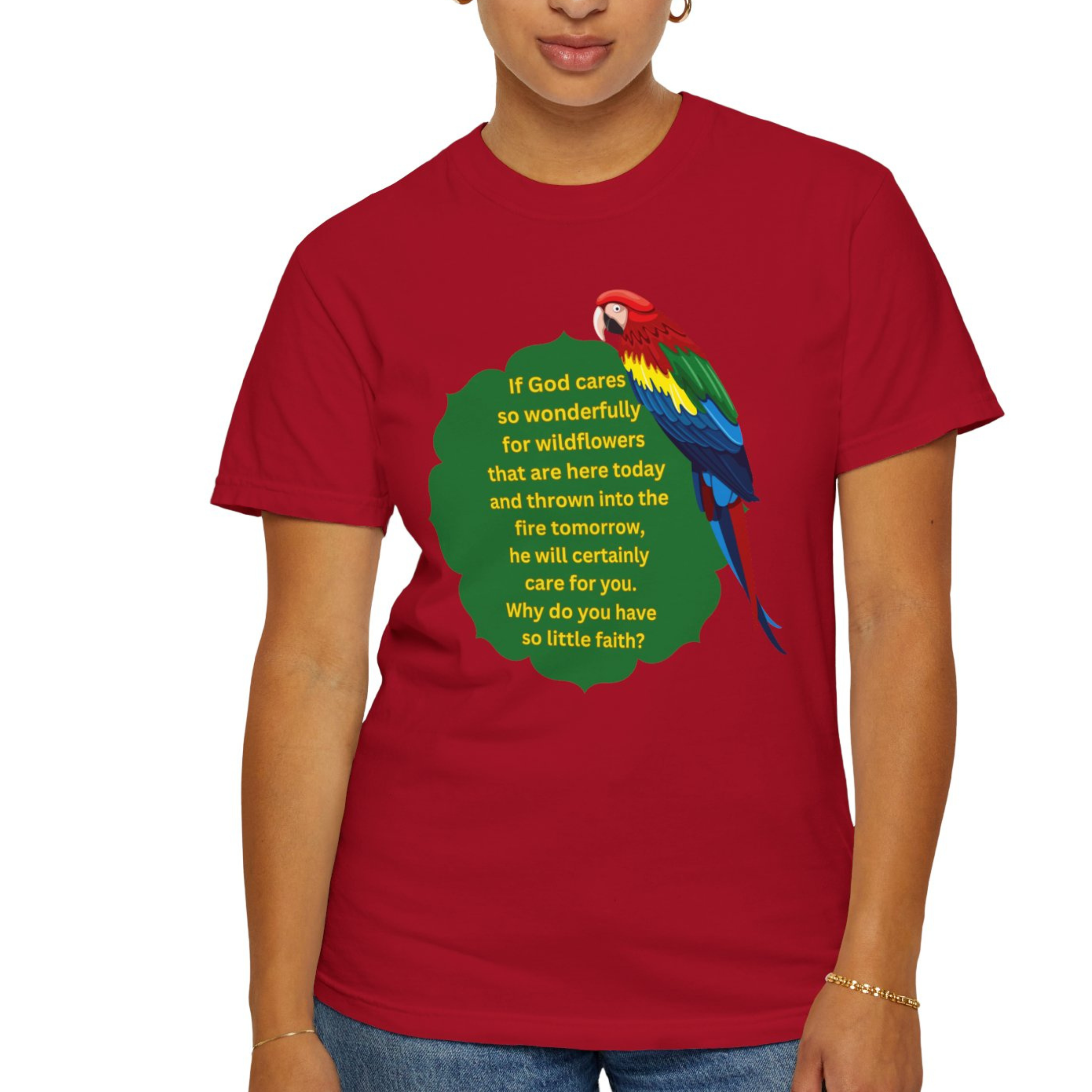 PARROT UNISEX  FAITH - SHIRT